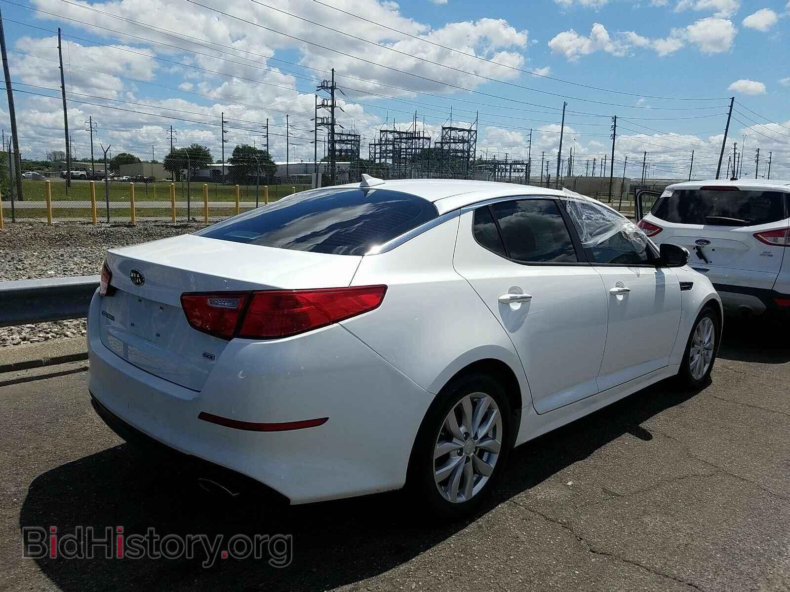 2015 Kia Optima - VIN: 5XXGM4A76FG435070 - Фото 2