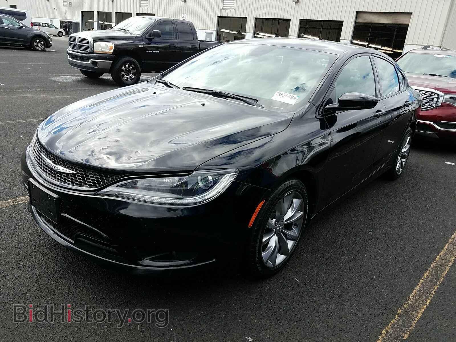 Фотография 1C3CCCBB6GN125459 - Chrysler 200 2016