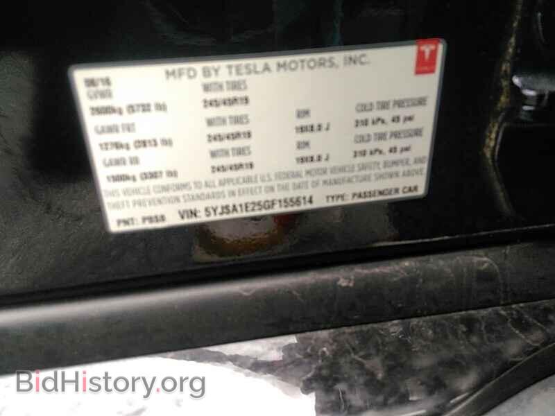 2016 Tesla Model S - VIN: 5YJSA1E25GF155614 - Фото 6