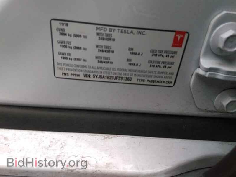 2018 Tesla Model S - VIN: 5YJSA1E21JF291360 - Фото 6