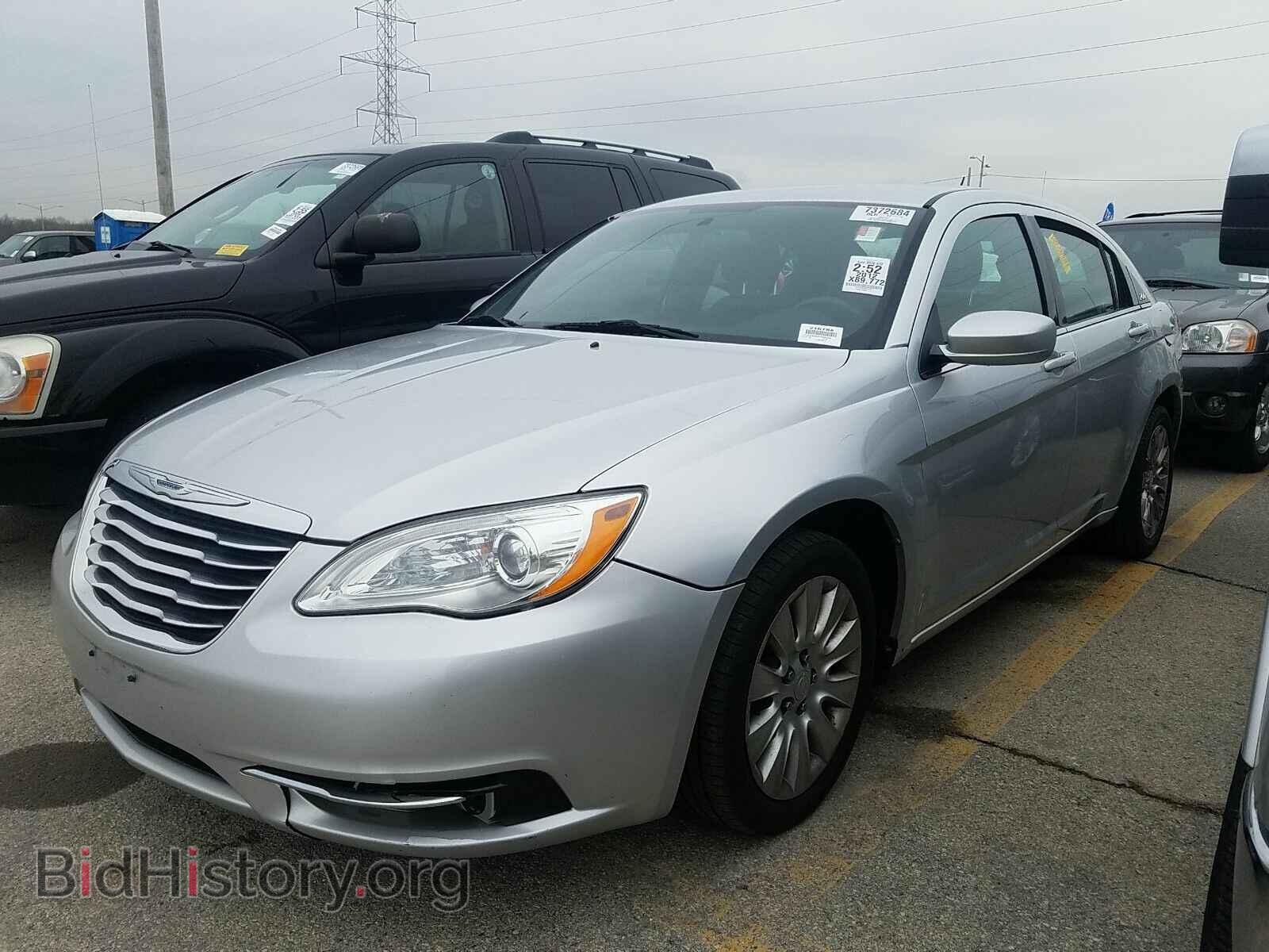 Фотография 1C3CCBAB3CN204433 - Chrysler 200 2012