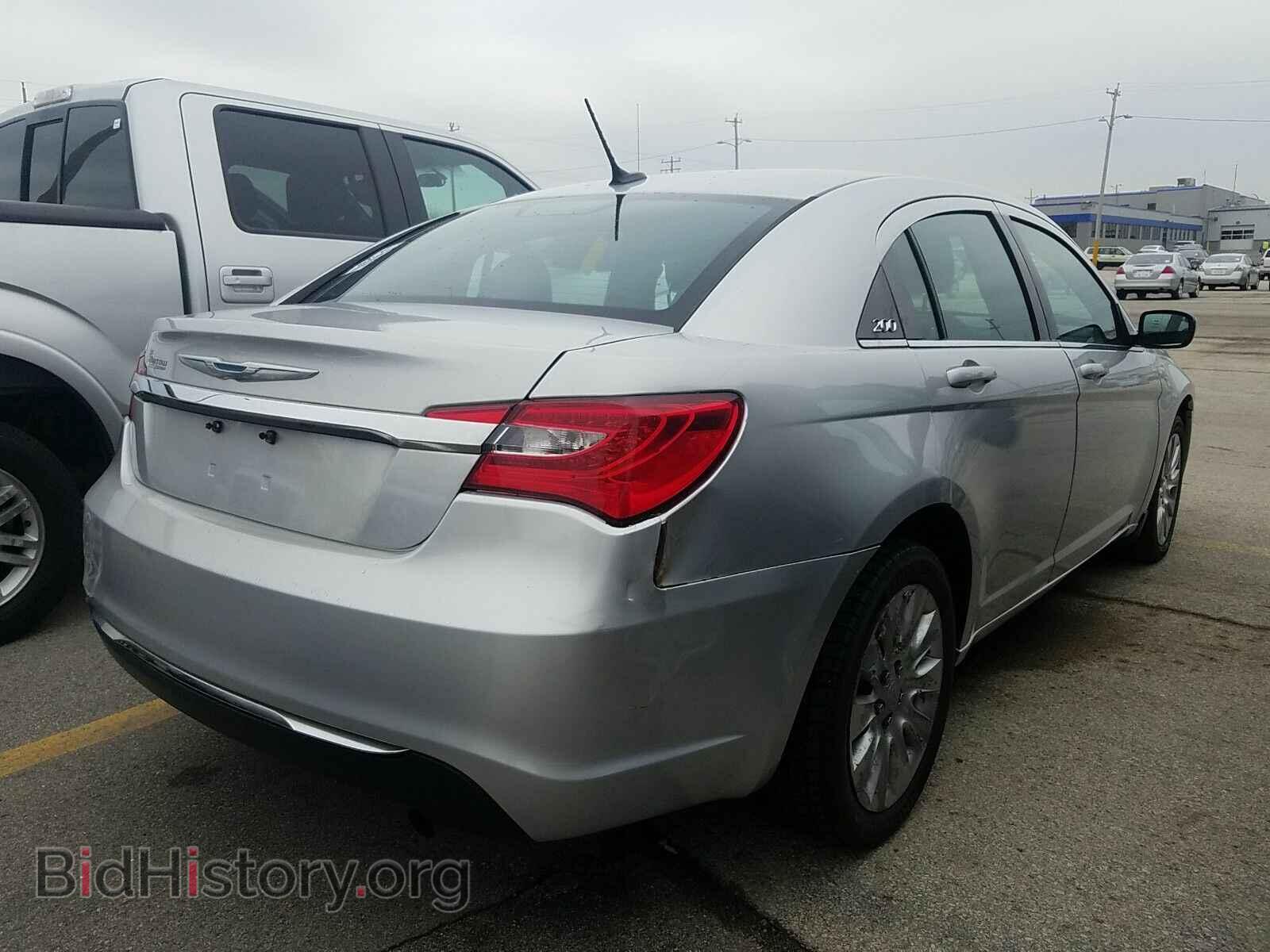 2012 Chrysler 200 - VIN: 1C3CCBAB3CN204433 - Фото 2