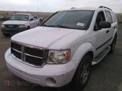 2007 Dodge DURANGO 2WD 4DR SLT, белый — VIN 1D8HD48267F500628