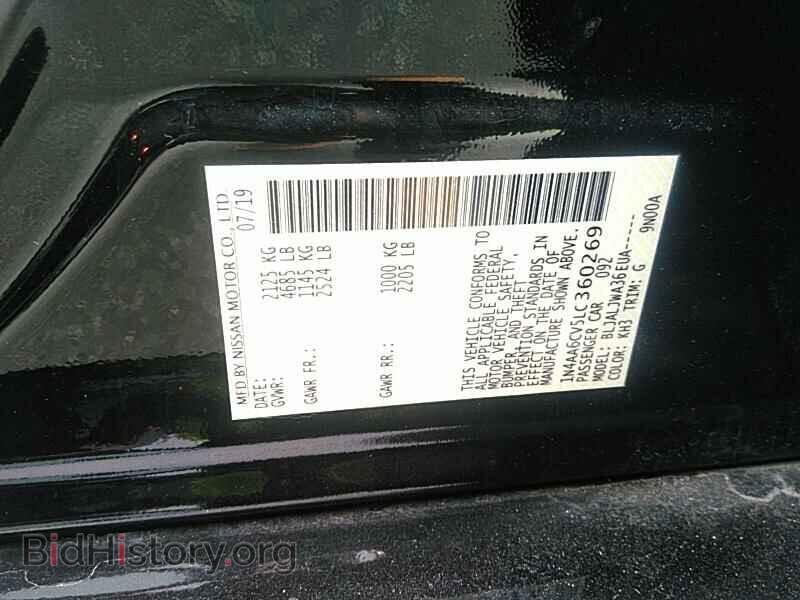 2020 Nissan Maxima - VIN: 1N4AA6CV5LC360269 - Фото 6
