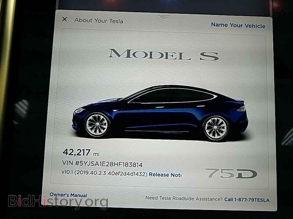 2017 Tesla Model S - VIN: 5YJSA1E28HF183814 - Фото 5