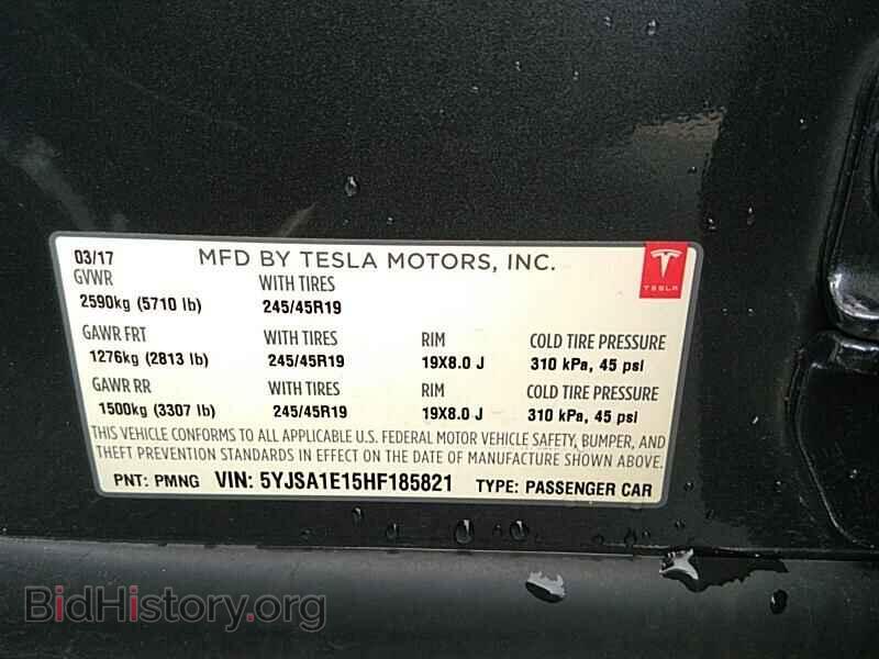 2017 Tesla Model S - VIN: 5YJSA1E15HF185821 - Photo 6