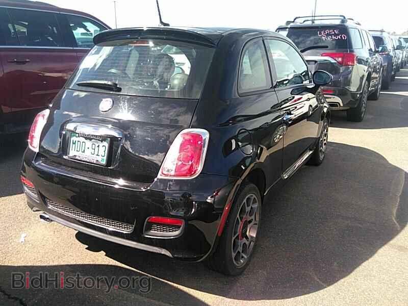 2015 FIAT 500 - VIN: 3C3CFFBR4FT656731 - Фото 2