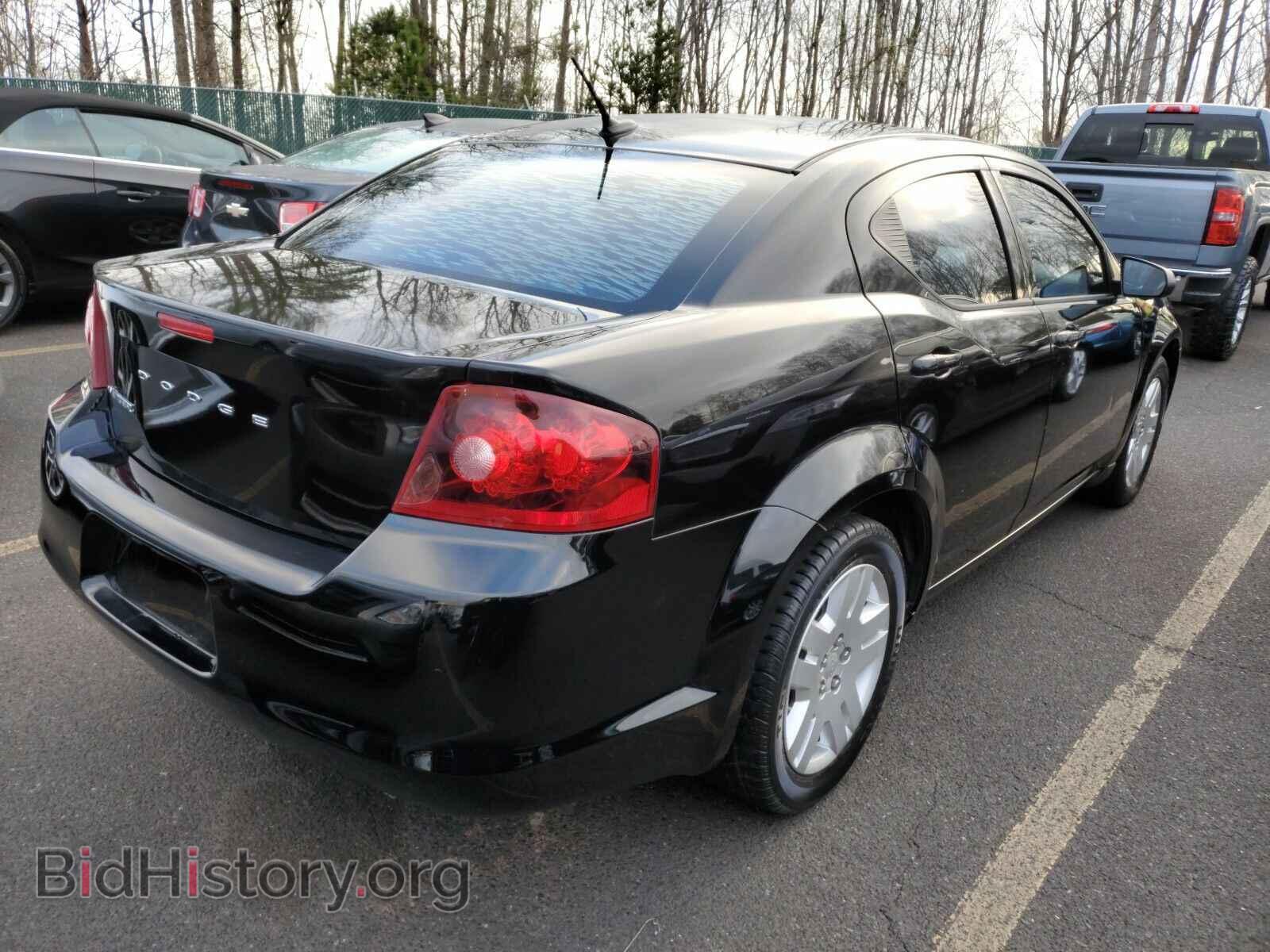 2014 Dodge Avenger - VIN: 1C3CDZAG6EN184506 - Фото 2