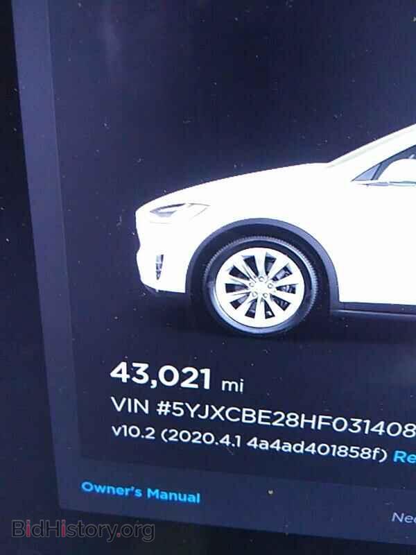 2017 Tesla Model X - VIN: 5YJXCBE28HF031408 - Фото 5