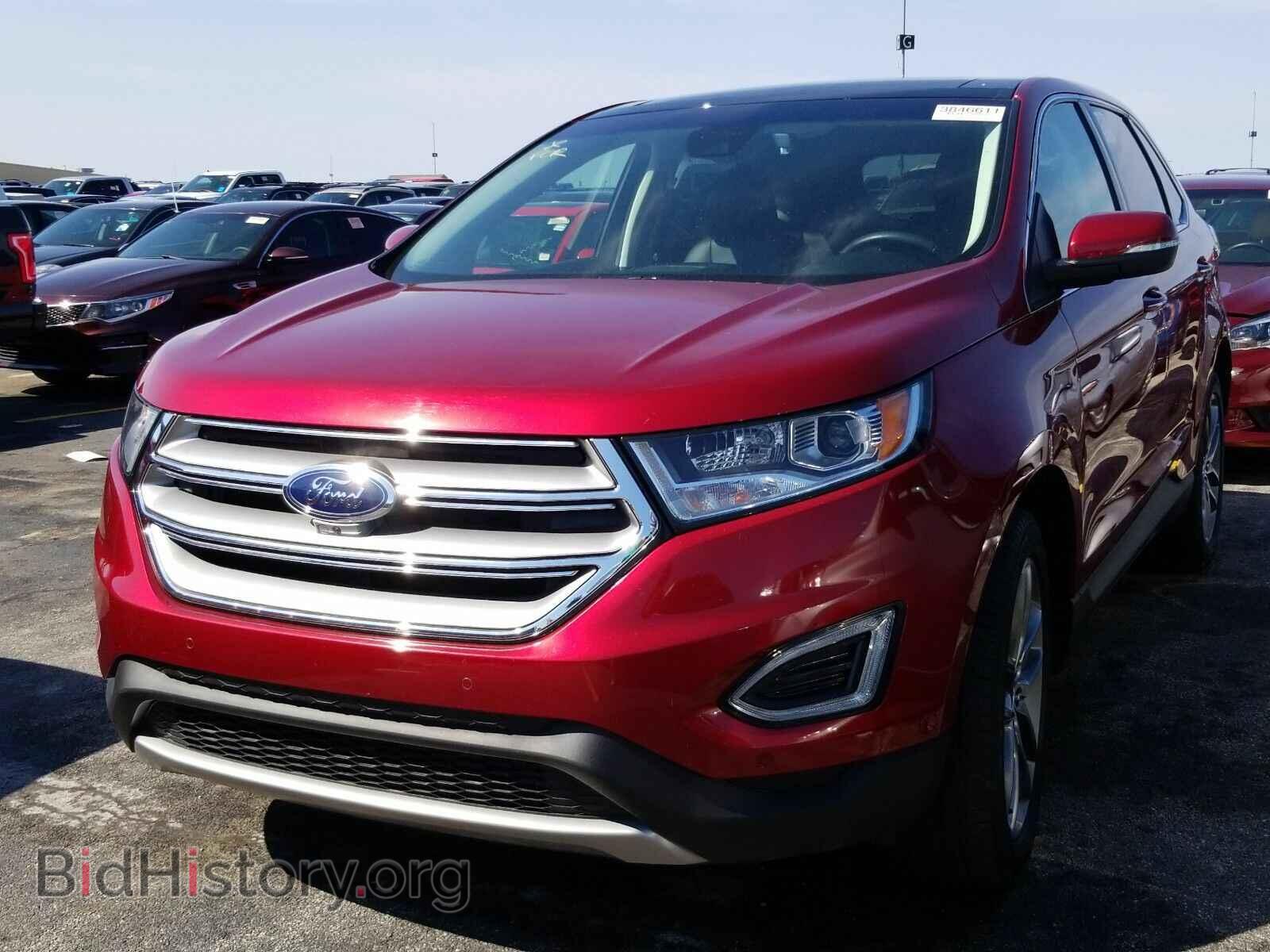 Фотография 2FMPK4K94HBB26654 - Ford Edge 2017