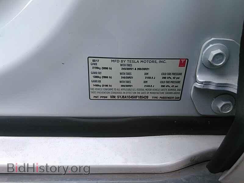 2017 Tesla Model S - VIN: 5YJSA1E45HF185439 - Photo 6