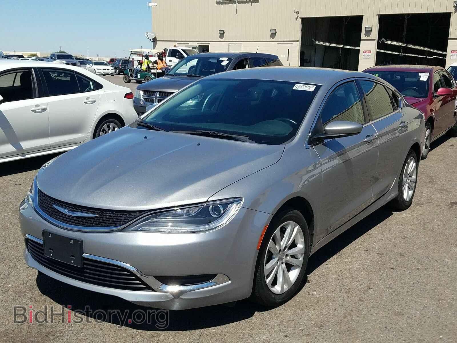 Фотография 1C3CCCAB6GN136981 - Chrysler 200 2016