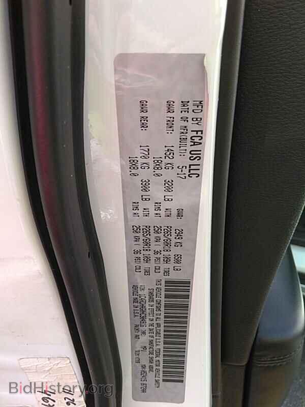 2017 Dodge Durango - VIN: 1C4RDHAG0HC904916 - Фото 6