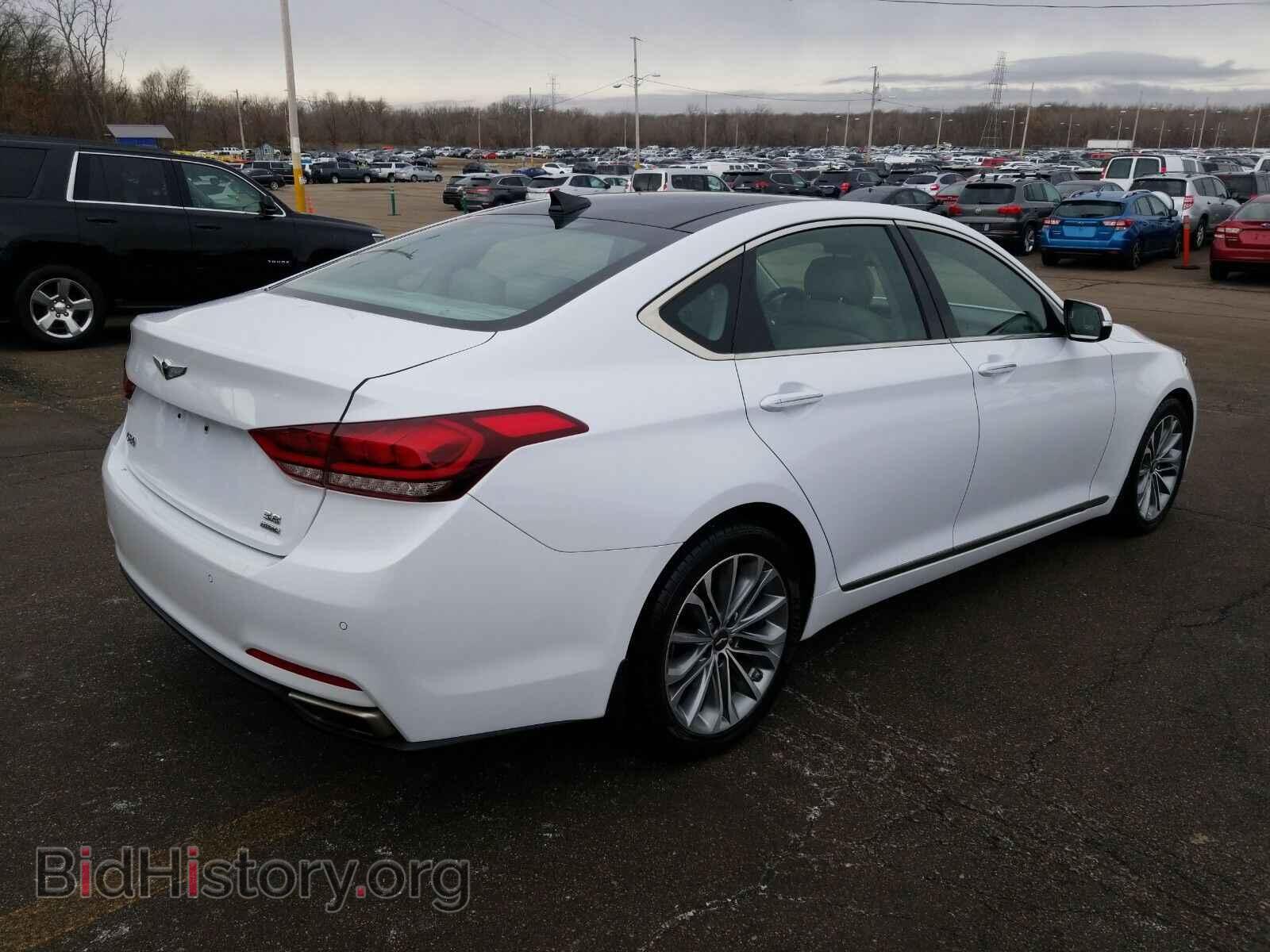 2017 Genesis G80 - VIN: KMHGN4JEXHU194313 - Фото 2