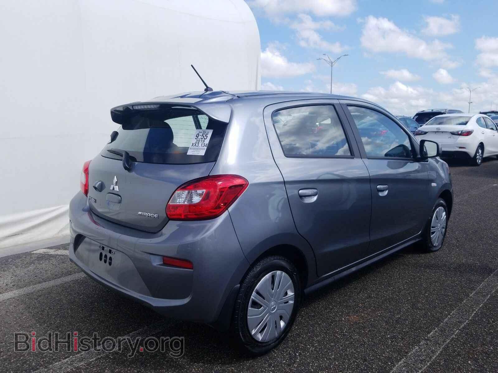2019 Mitsubishi Mirage - VIN: ML32A3HJ0KH016162 - Фото 2