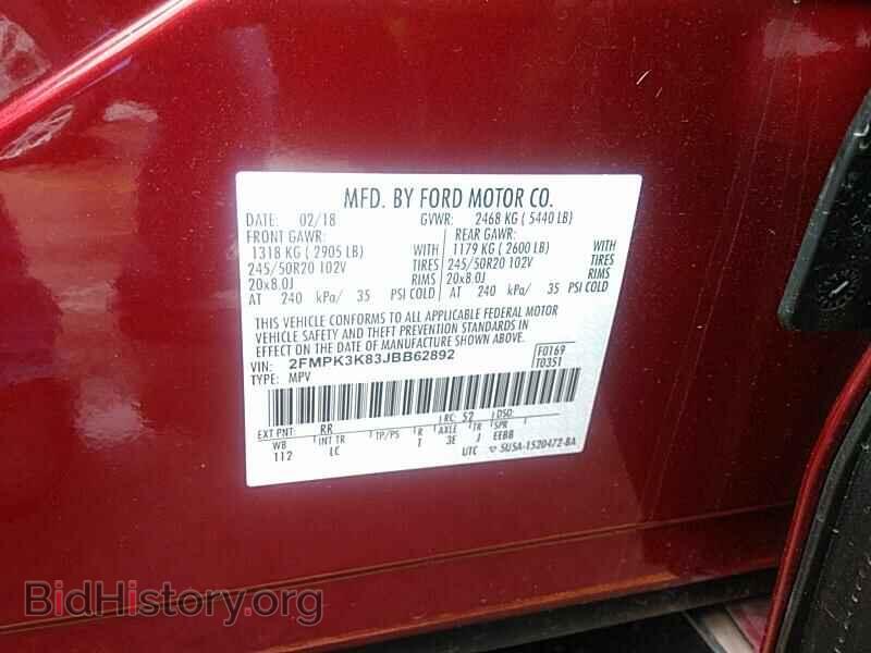 2018 Ford Edge - VIN: 2FMPK3K83JBB62892 - Photo 6
