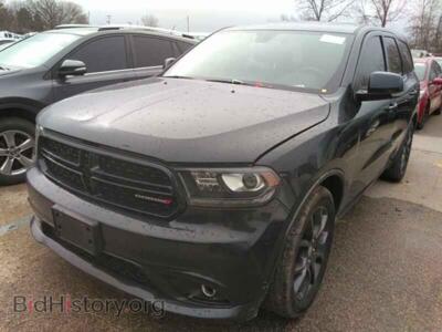 2016 Dodge DURANGO AWD 4DR R/T — VIN 1C4SDJCT2GC383876, Manheim