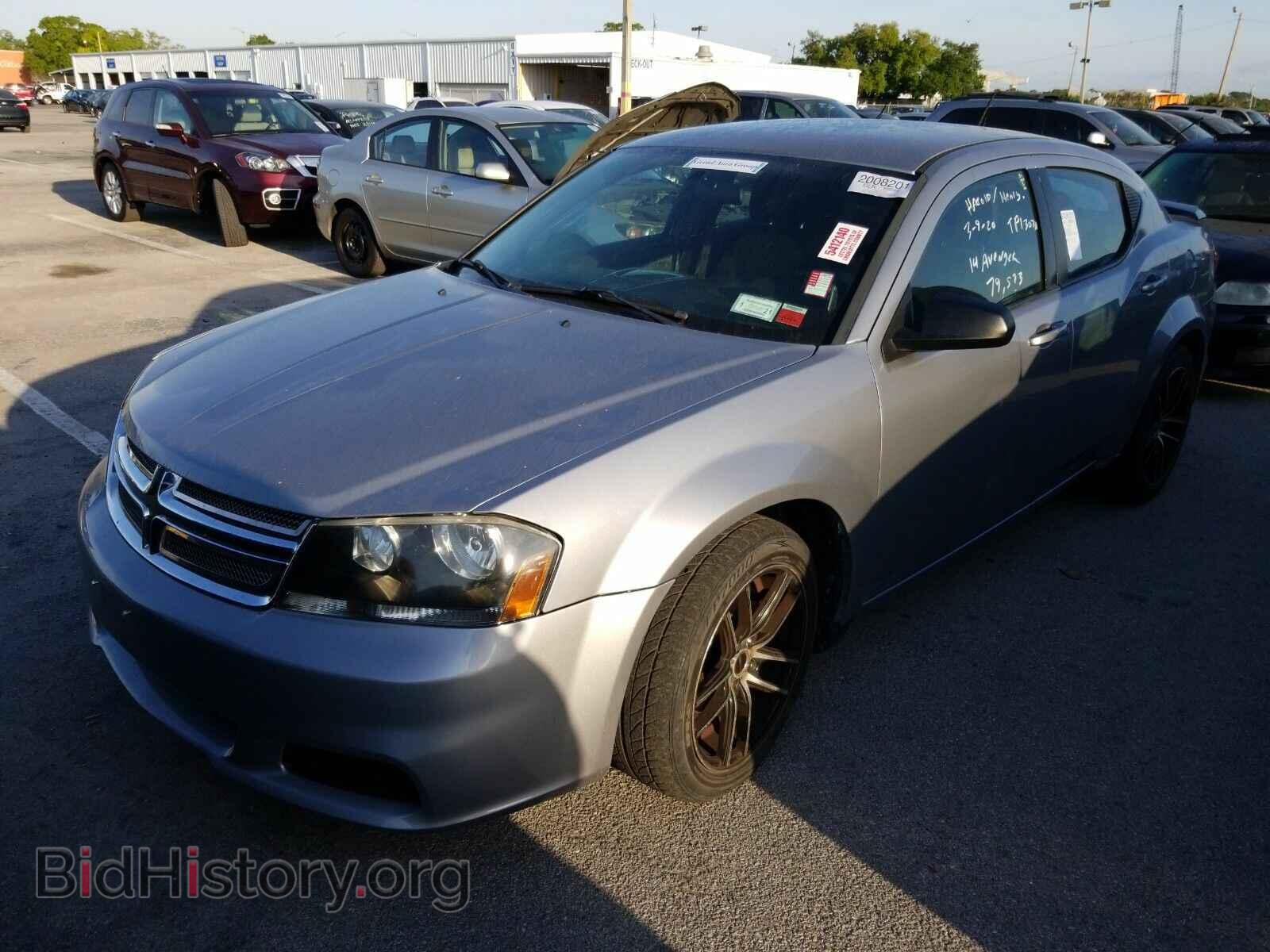 Photo 1C3CDZAB4EN195878 - Dodge Avenger 2014