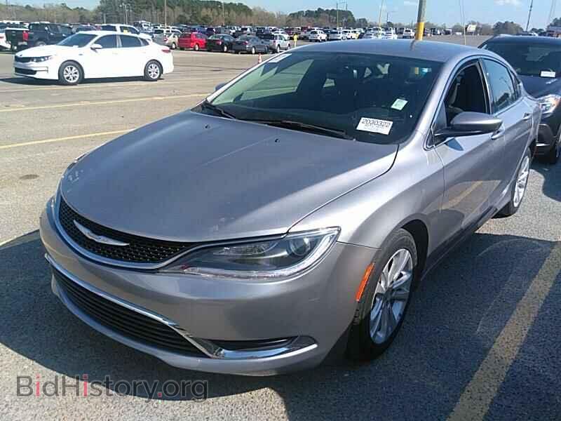 Фотография 1C3CCCAG2GN148458 - Chrysler 200 2016