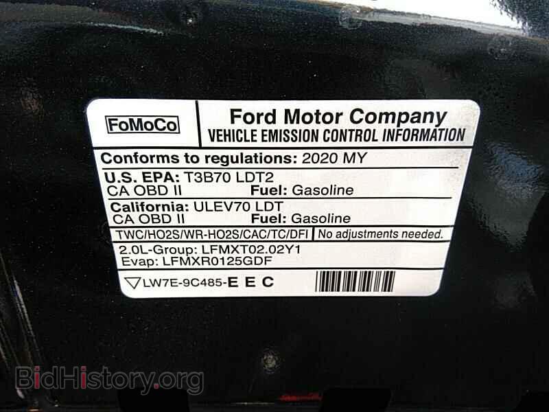 2020 Ford Escape - VIN: 1FMCU9J97LUA00511 - Фото 8