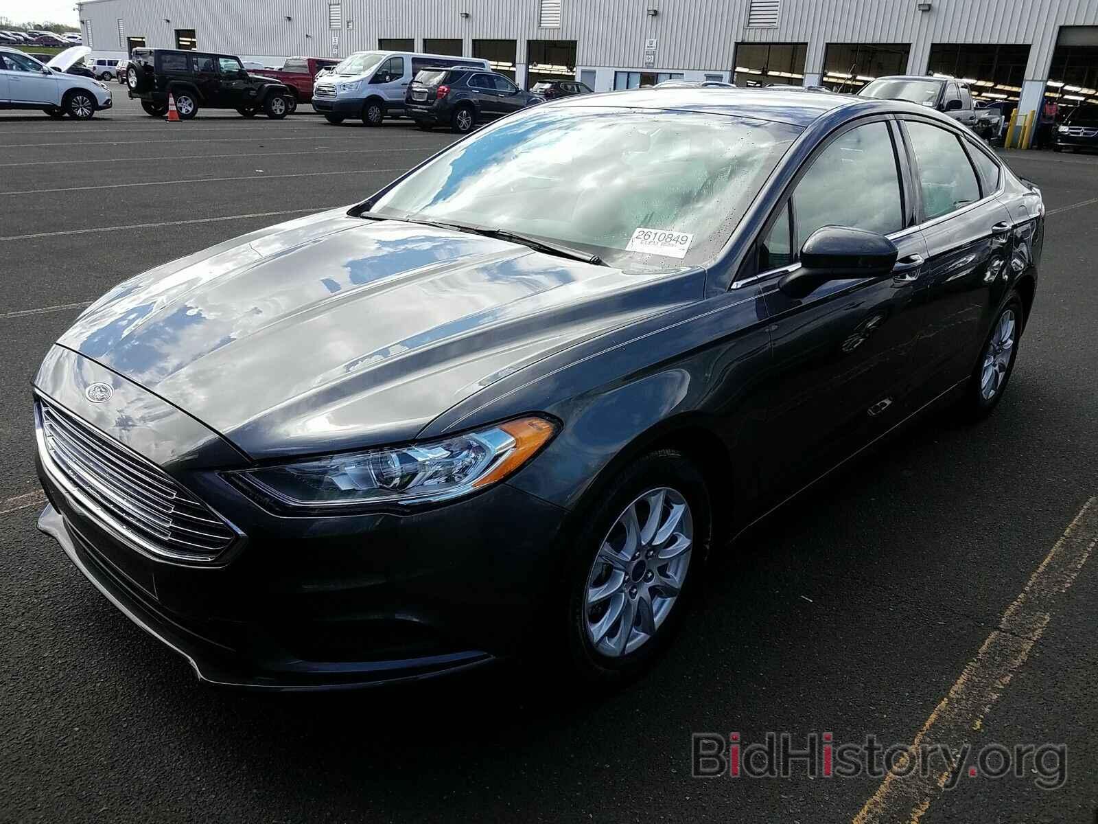 Photo 3FA6P0G77HR391741 - Ford Fusion 2017