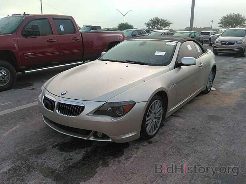 Фотография WBAEK13426CN75936 - BMW 6 Series 2006