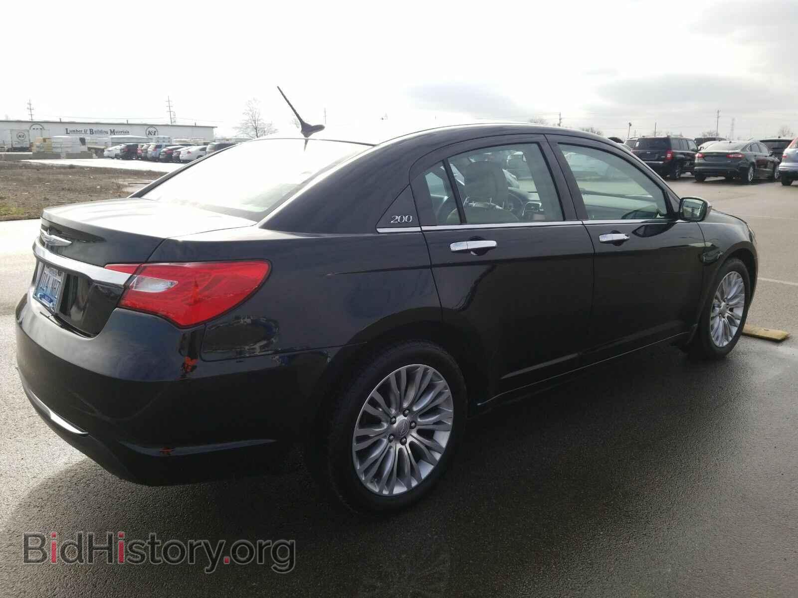 2012 Chrysler 200 - VIN: 1C3CCBCG1CN279298 - Фото 2