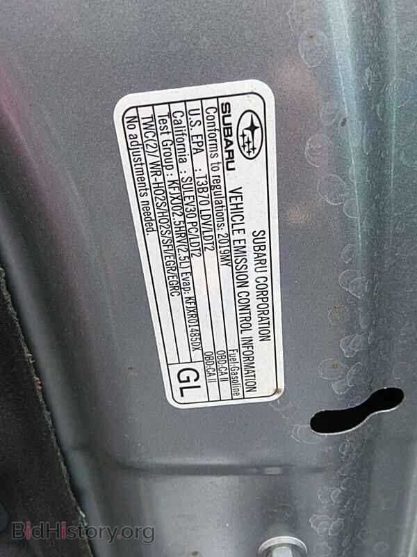 2019 Subaru Outback - VIN: 4S4BSAFC9K3359547 - Фото 8
