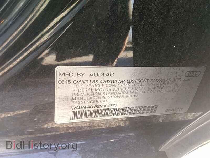 2016 Audi A4 - VIN: WAUAFAFL9GN004777 - Фото 6