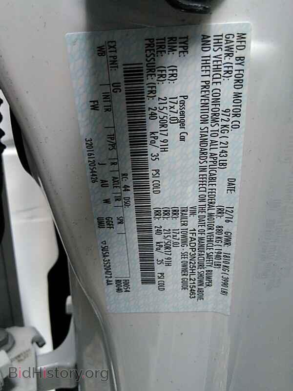 2017 Ford Focus - VIN: 1FADP3N25HL215463 - Photo 6
