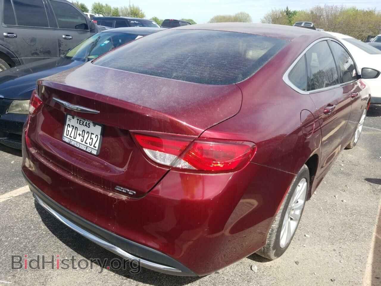 2016 Chrysler 200 - VIN: 1C3CCCAB2GN162994 - Фото 2