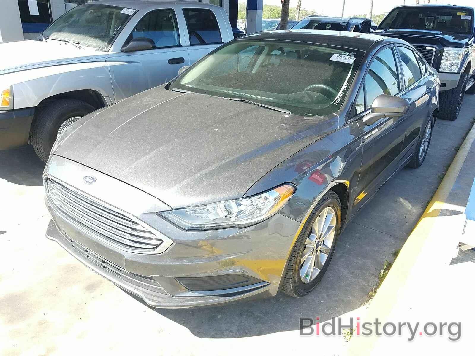 Photo 3FA6P0H72HR317058 - Ford Fusion 2017