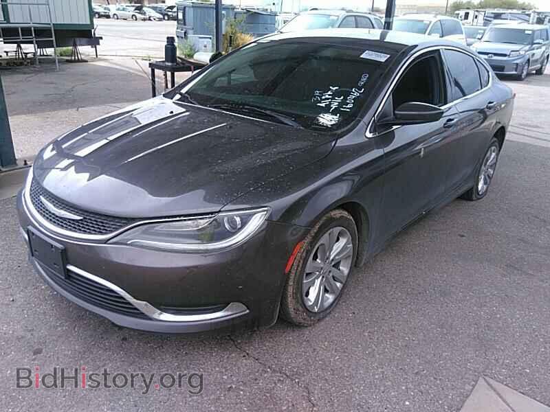 Фотография 1C3CCCAB3GN160462 - Chrysler 200 2016