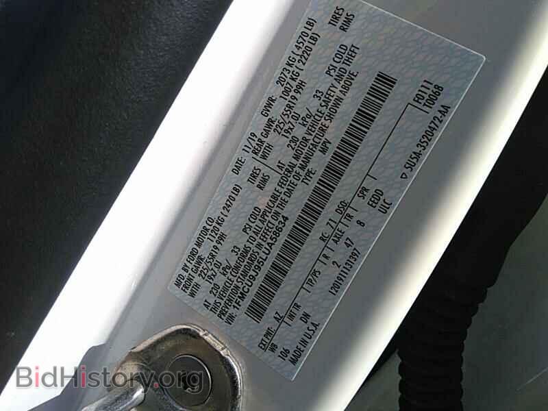 2020 Ford Escape - VIN: 1FMCU9J95LUA58634 - Photo 6