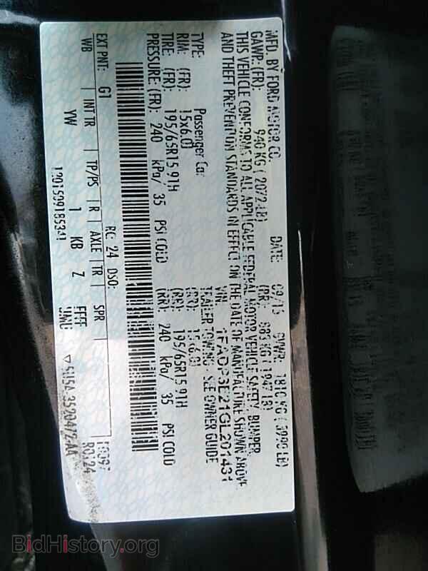 2016 Ford Focus - VIN: 1FADP3E21GL201431 - Photo 6
