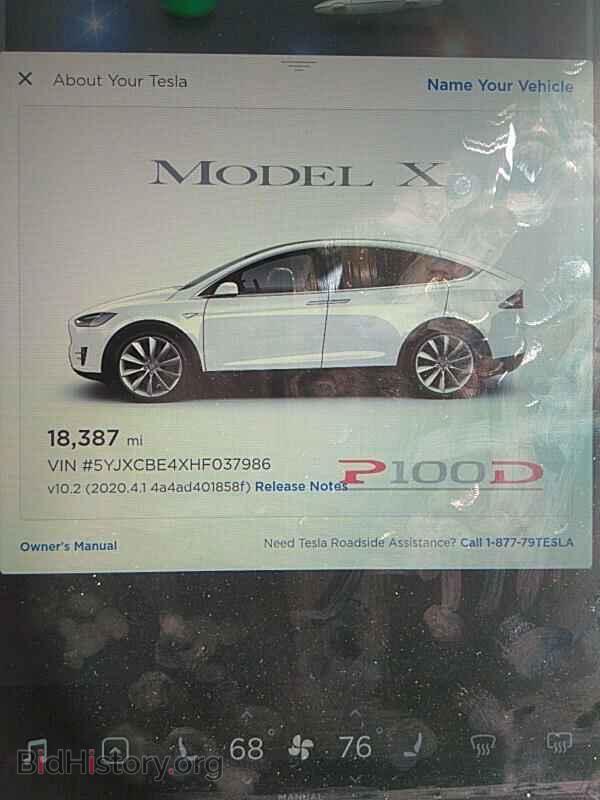 2017 Tesla Model X - VIN: 5YJXCBE4XHF037986 - Фото 5