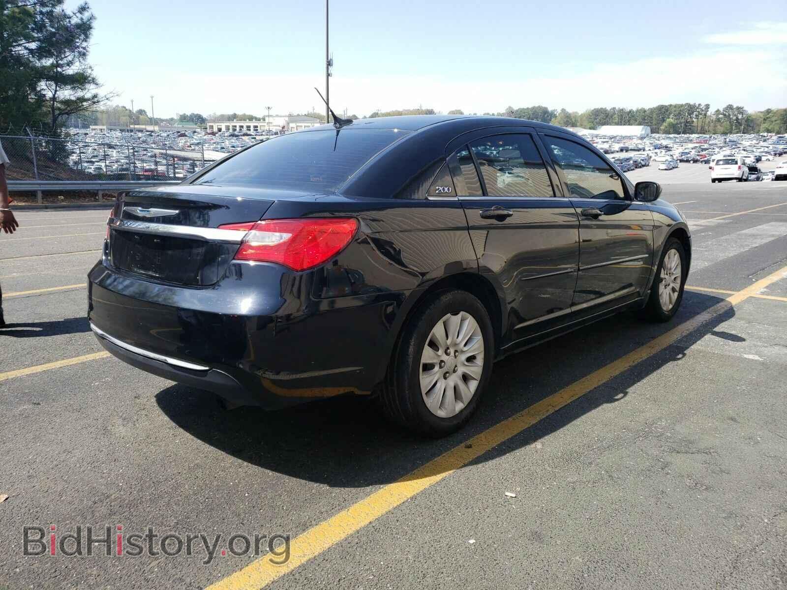 2012 Chrysler 200 - VIN: 1C3CCBAB9CN228929 - Фото 2