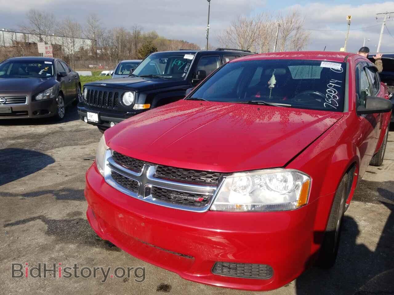 Photo 1C3CDZAB2DN753094 - Dodge Avenger 2013