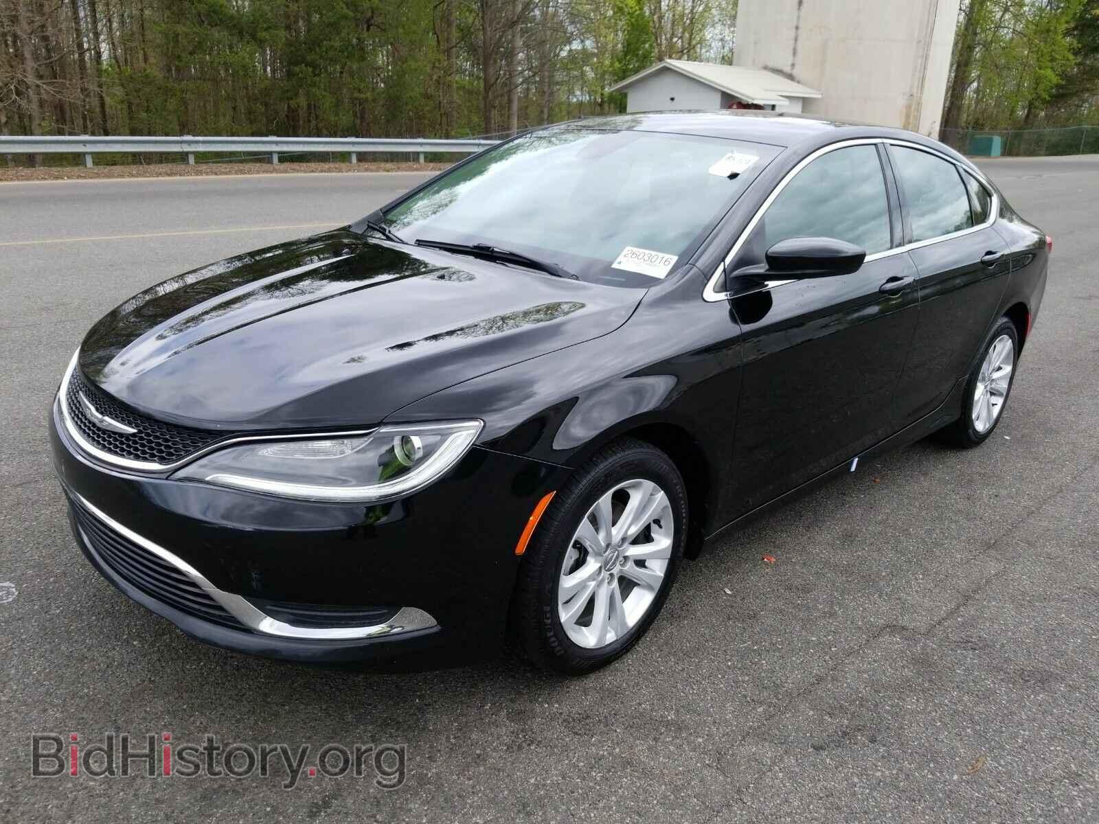 Фотография 1C3CCCAB2GN137674 - Chrysler 200 2016