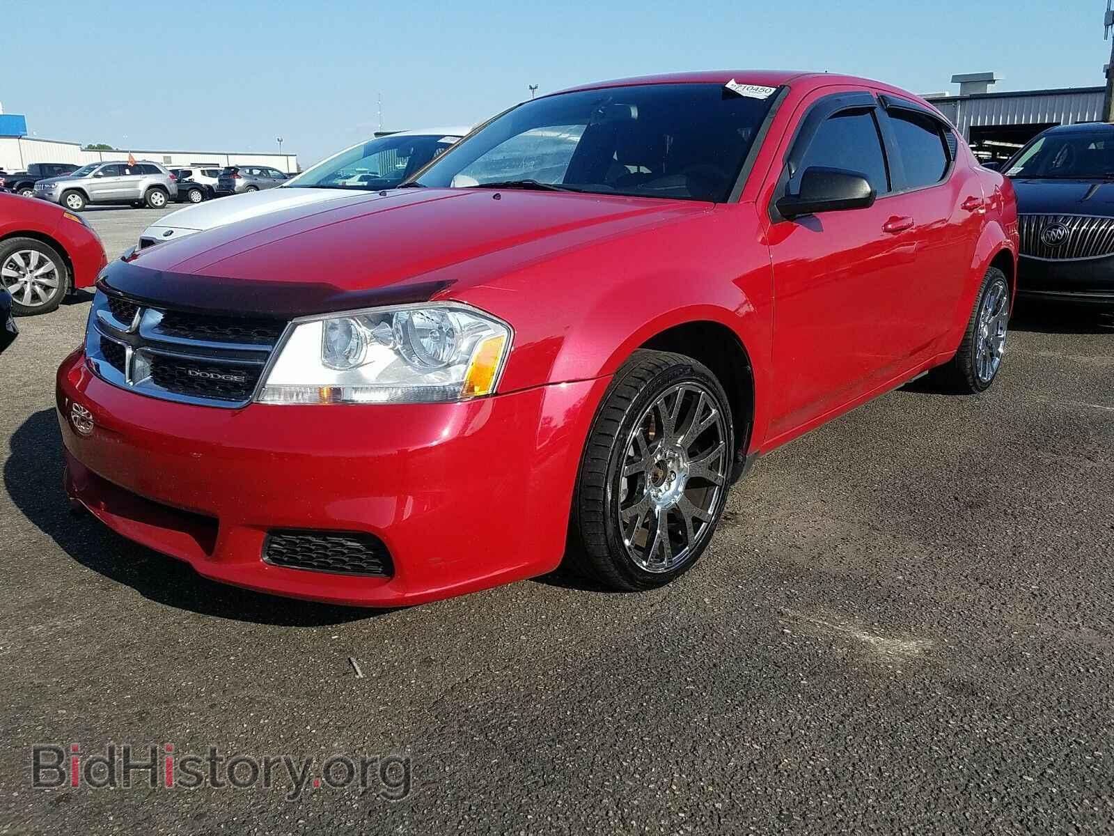 Photo 1C3CDZAB8DN652822 - Dodge Avenger 2013