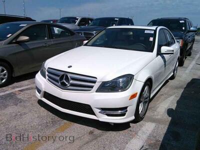 2013 Mercedes-Benz C-CLASS 4DR SDN C 250 Sport RWD — VIN WDDGF4HB7DR256055