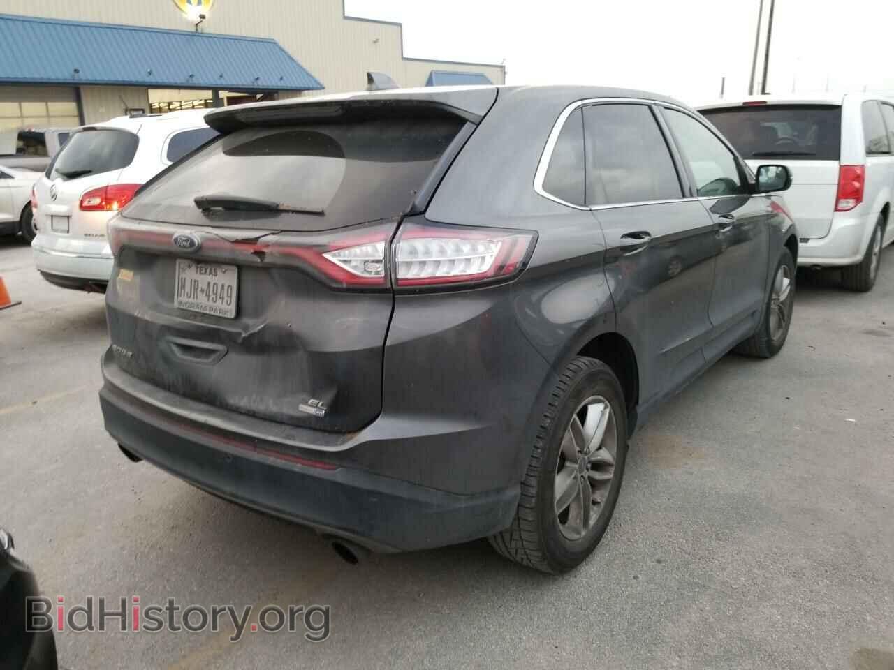 2015 Ford Edge - VIN: 2FMTK4J90FBB29029 - Фото 2