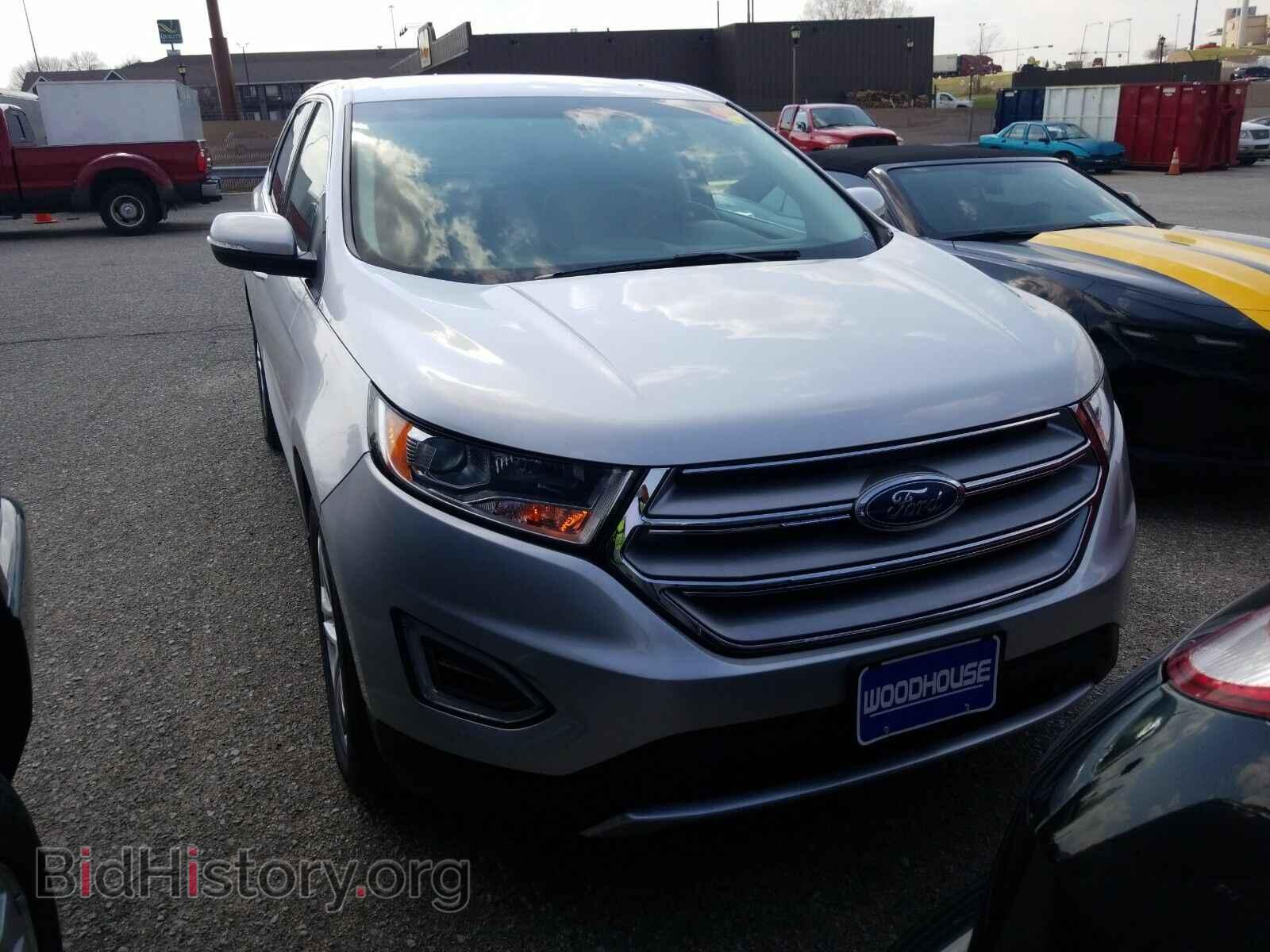 2016 Ford Edge - VIN: 2FMPK4K91GBC11420 - Фото 2