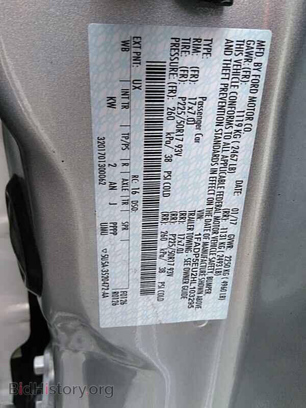 2017 Ford C-Max Energi - VIN: 1FADP5EU2HL103295 - Photo 6