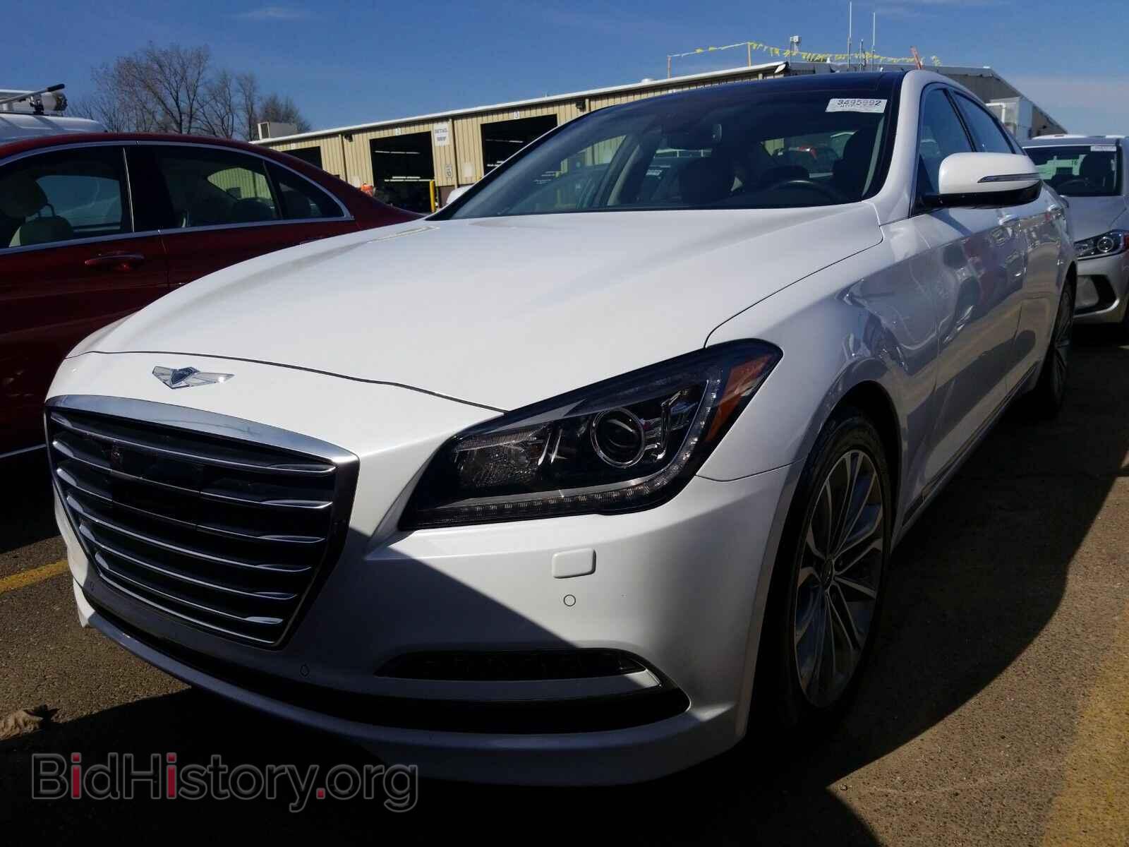 Фотография KMHGN4JE5HU203368 - Genesis G80 2017