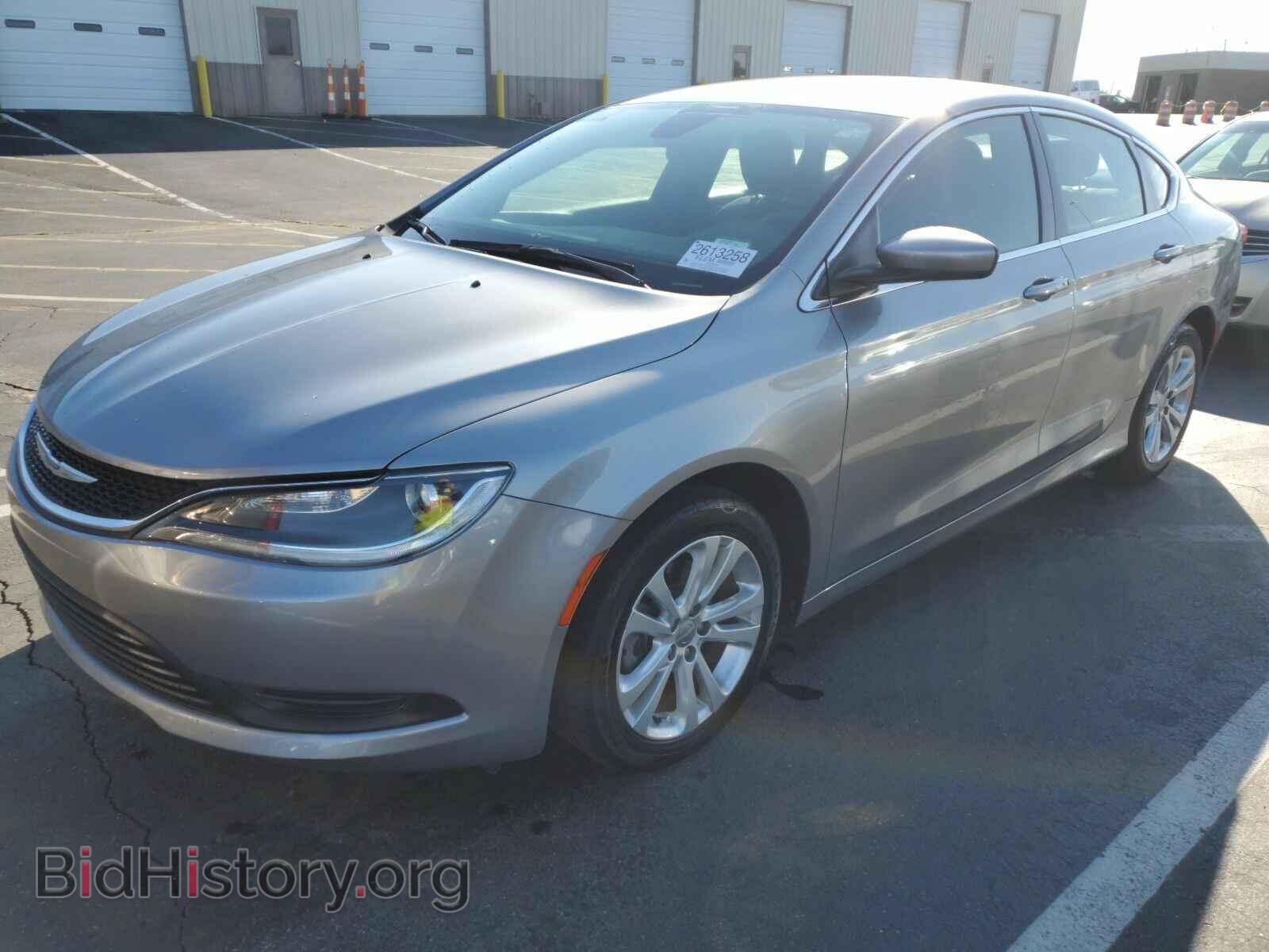 Фотография 1C3CCCFB5GN183332 - Chrysler 200 2016