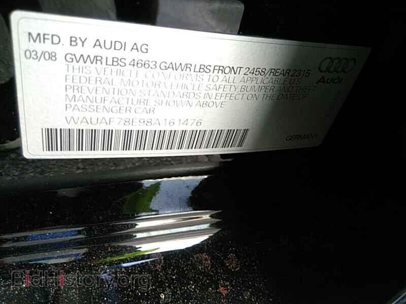 2008 Audi A4 - VIN: WAUAF78E98A161476 - Фото 6
