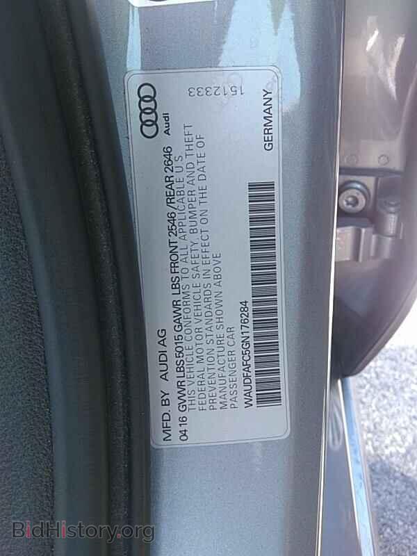 2016 Audi A6 - VIN: WAUDFAFC5GN176284 - Photo 6