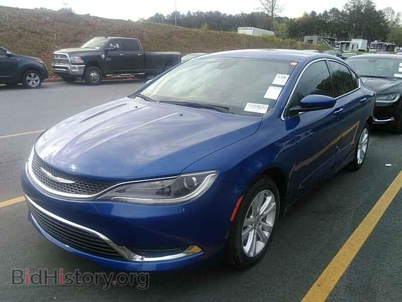 Фотография 1C3CCCAB2GN166317 - Chrysler 200 2016