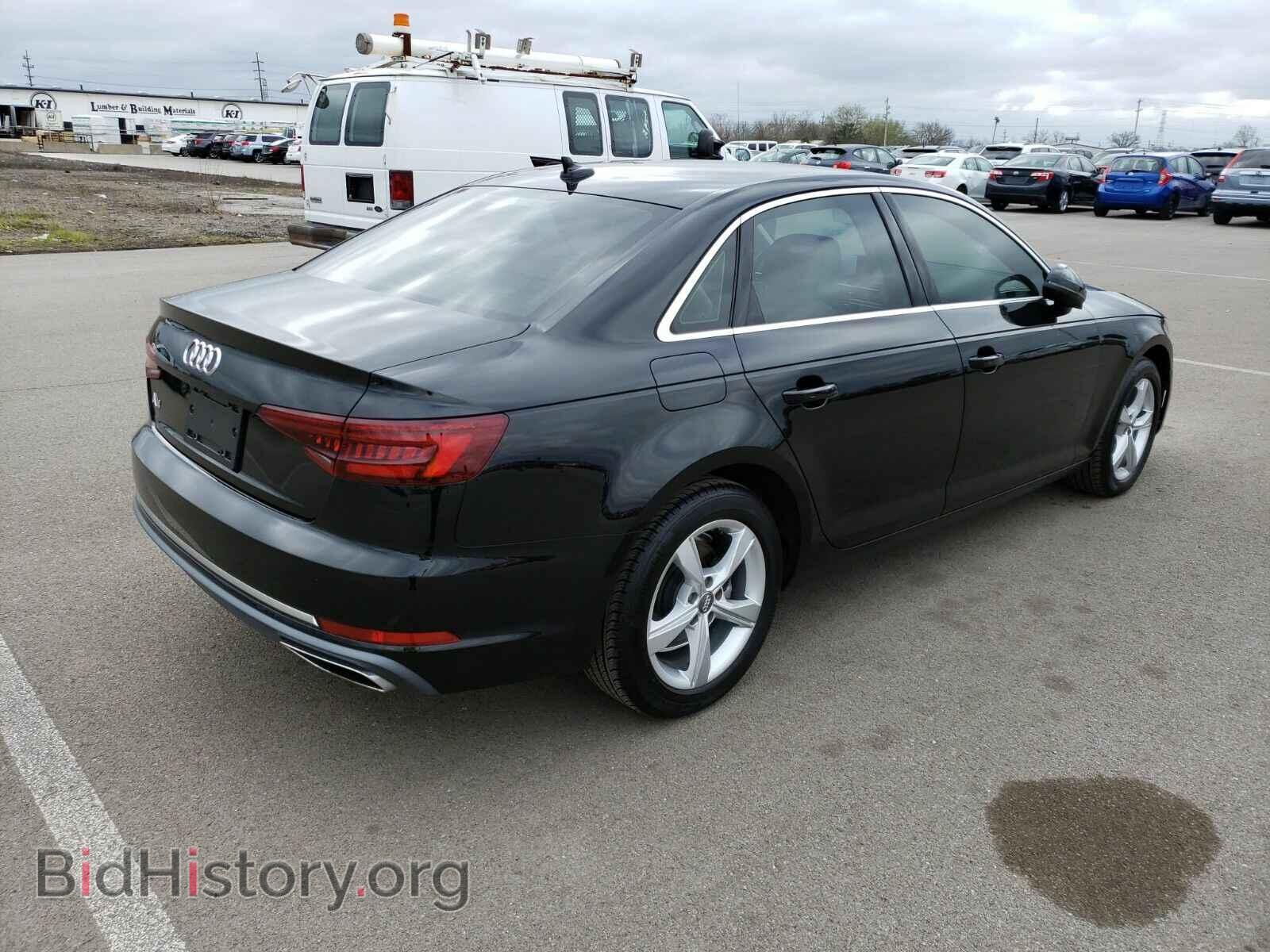 2019 Audi A4 - VIN: WAUGMAF45KA013081 - Фото 2